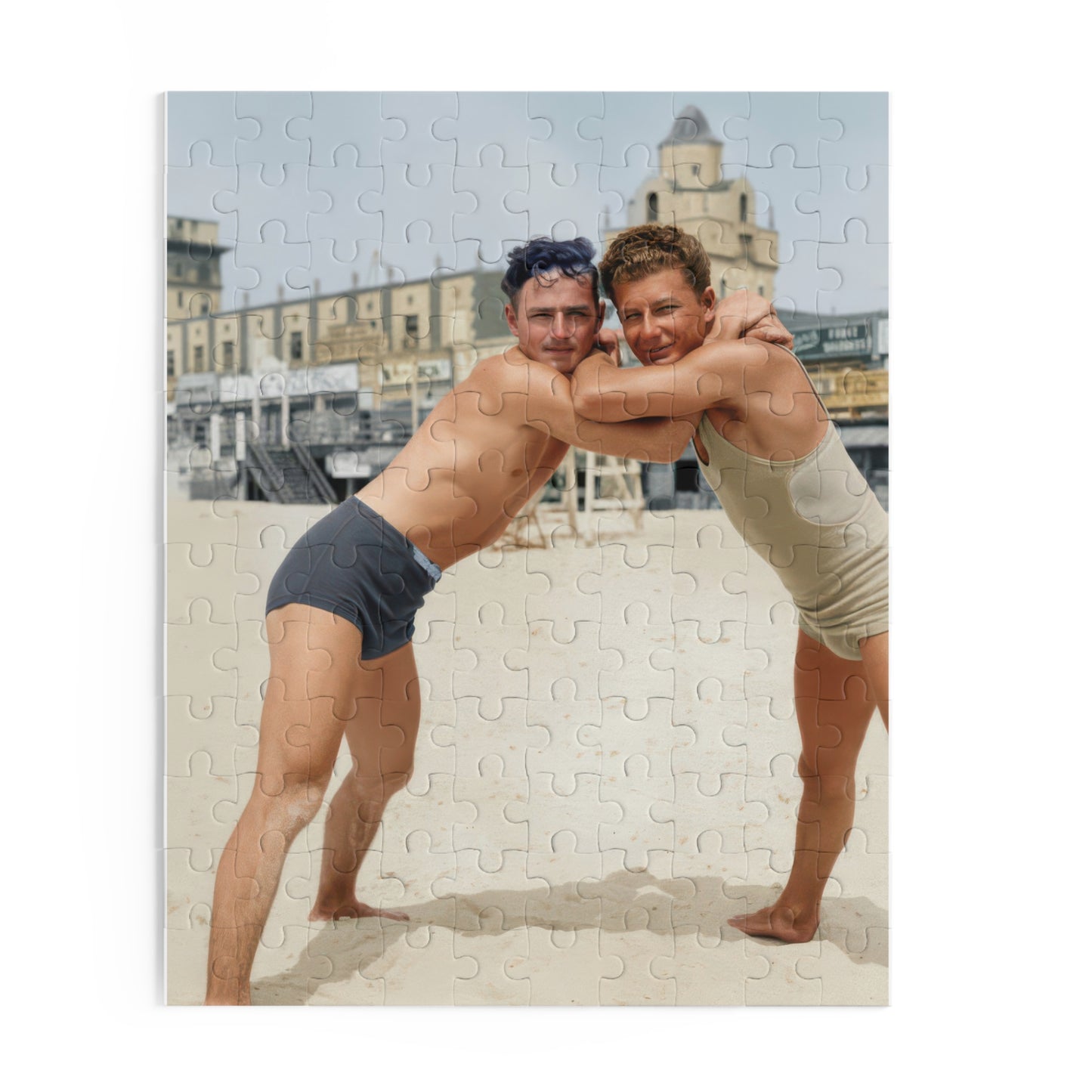 Vintage Beach Photo Puzzles | nager 014
