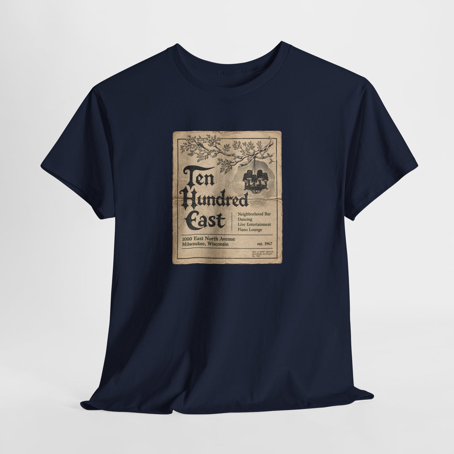 Ten Hundred East | Milwaukee Historic LGBTQ Bar T-Shirt – Recovered GPU News Advertisement
