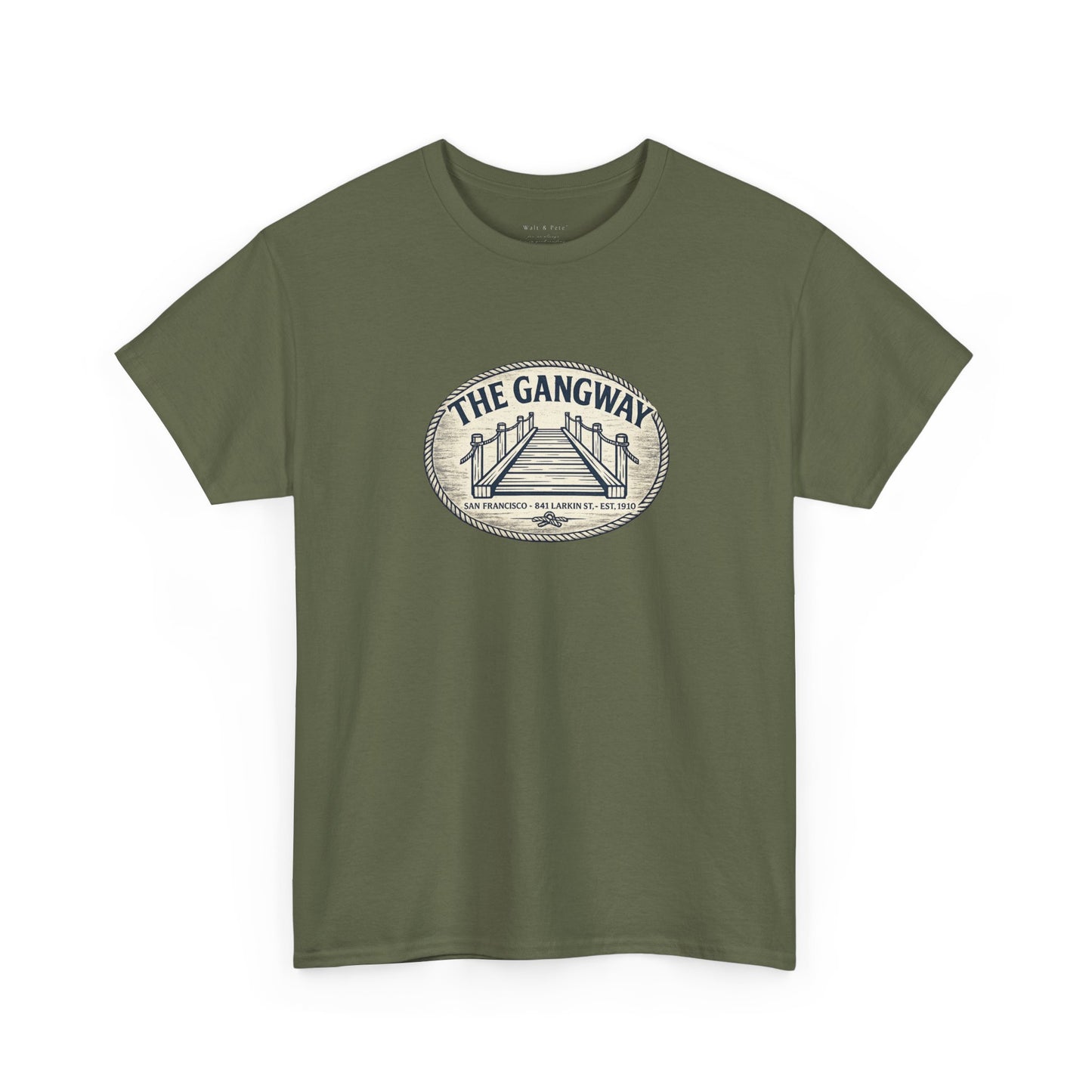 The Gangway 1910 — San Francisco Waterfront Tee | LGBTQ History Shirt