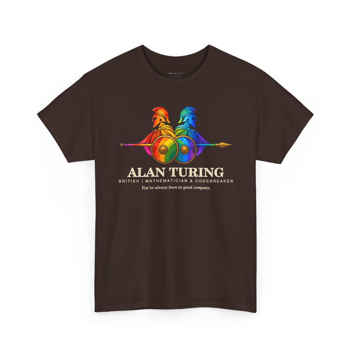 Alan Turing | British Mathematician & Codebreaker | LGBTQ+ History T-Shirt