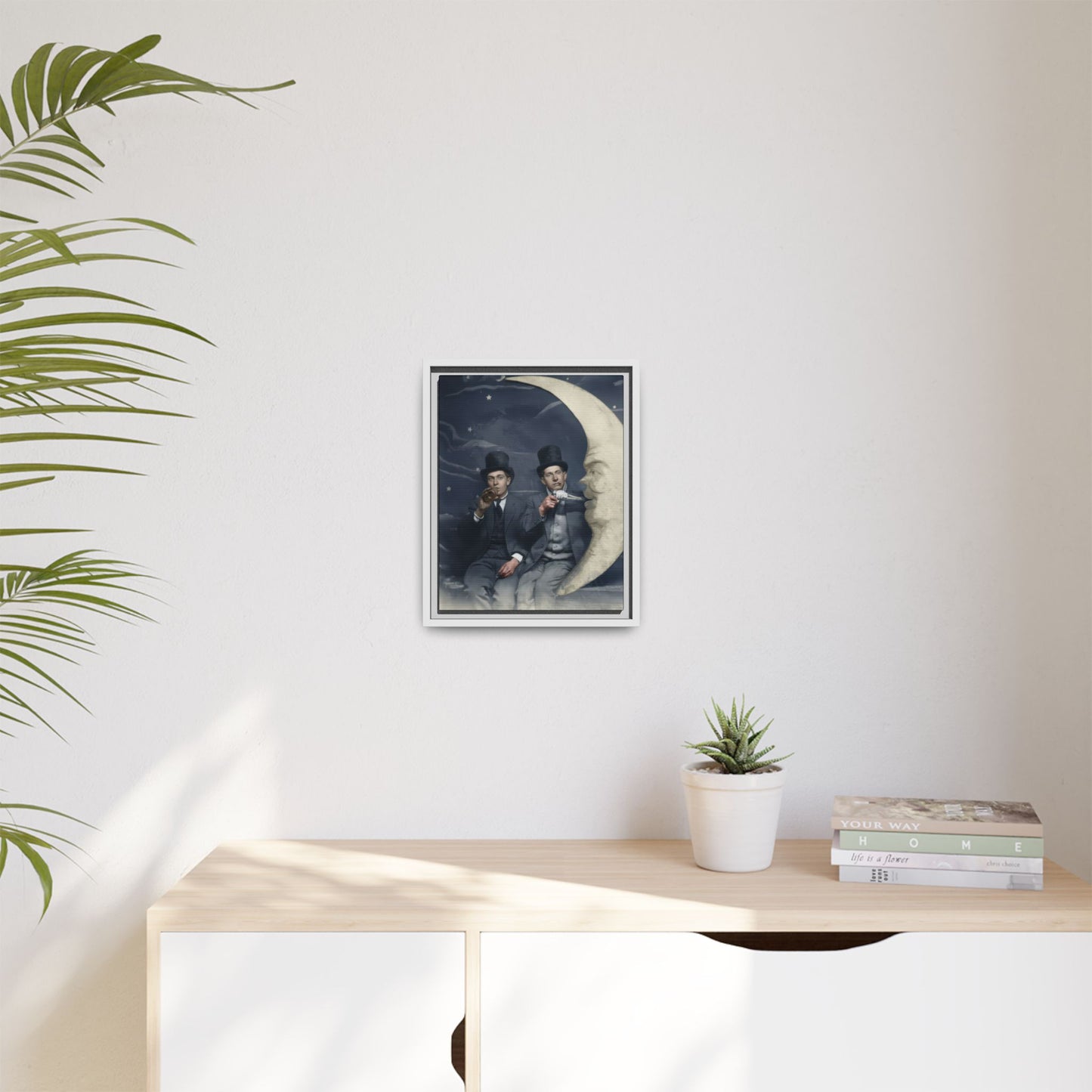 paire 043 | Framed Vintage Photo - Matte Canvas