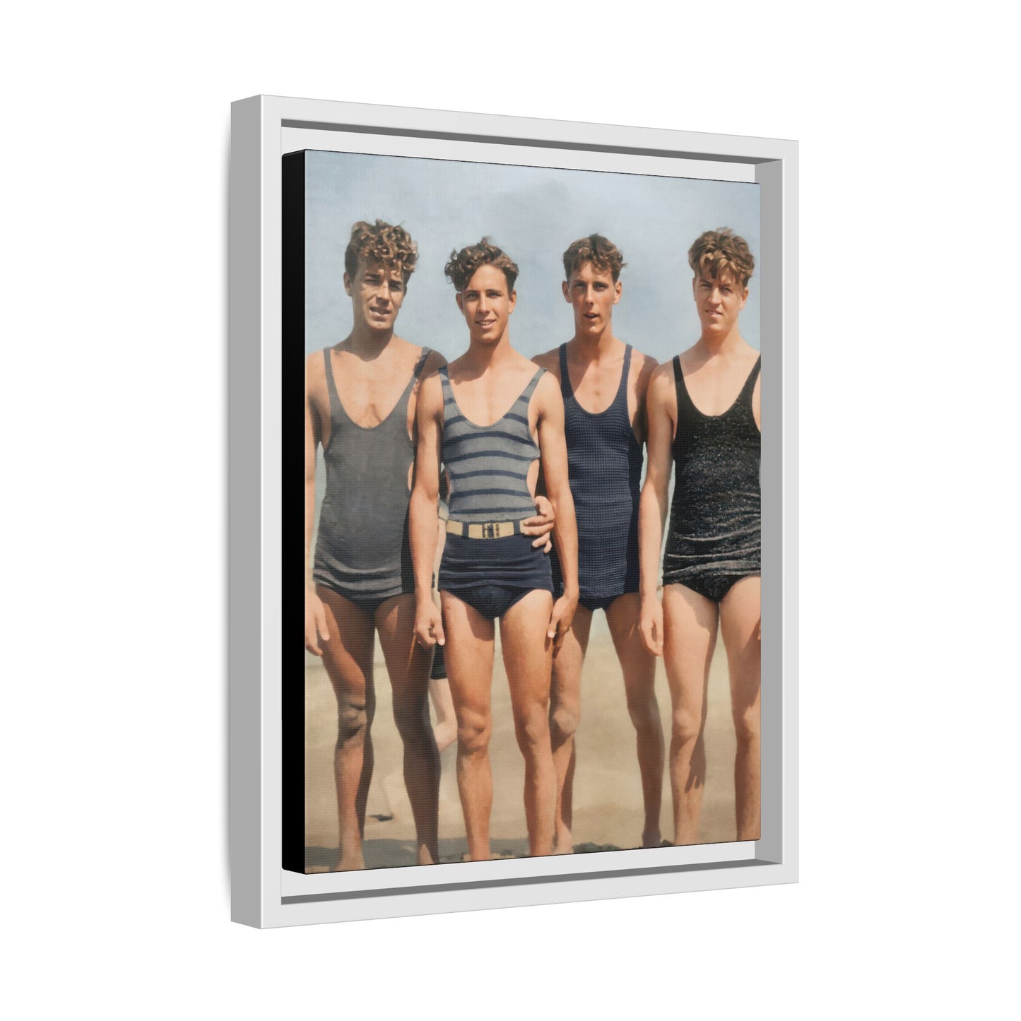nager 018 | Framed Vintage Photo - Matte Canvas