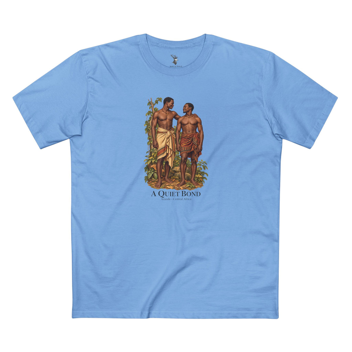 A Quiet Bond | Azande-Inspired Vintage Art T-Shirt