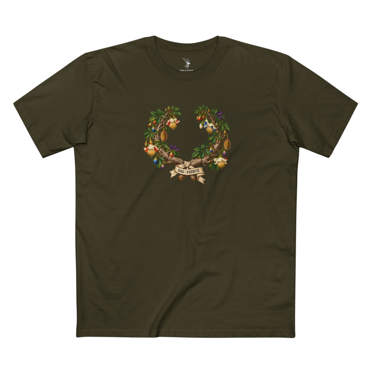Senegalese Baobab Pride T-Shirt | SAG · FIERTÉ Laurel Wreath Tee