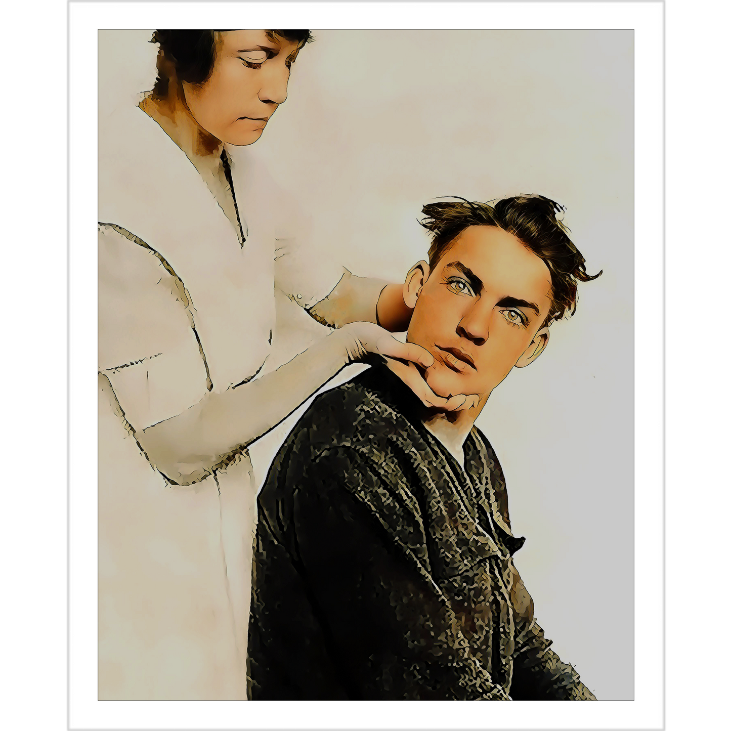Gay Conversion Therapy Christian celibataire 021 | Giclee Artist Print Vintage Queer Gay LGBTQ