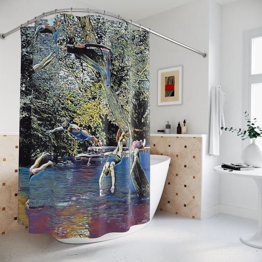 nager 005 | Shower Curtain