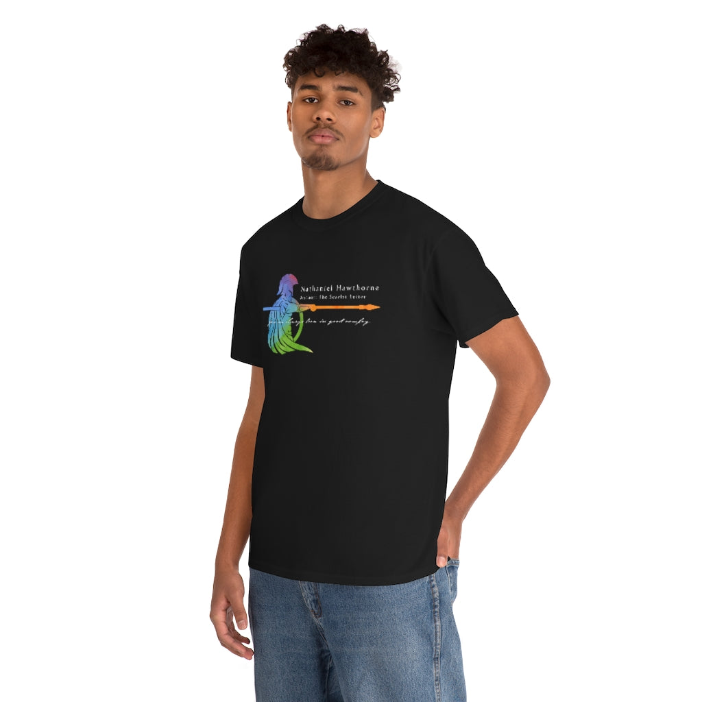 Nathaniel Hawthorne | Author: The Scarlet Letter | Pride T-Shirt House of Seven Gables Gay LGBT