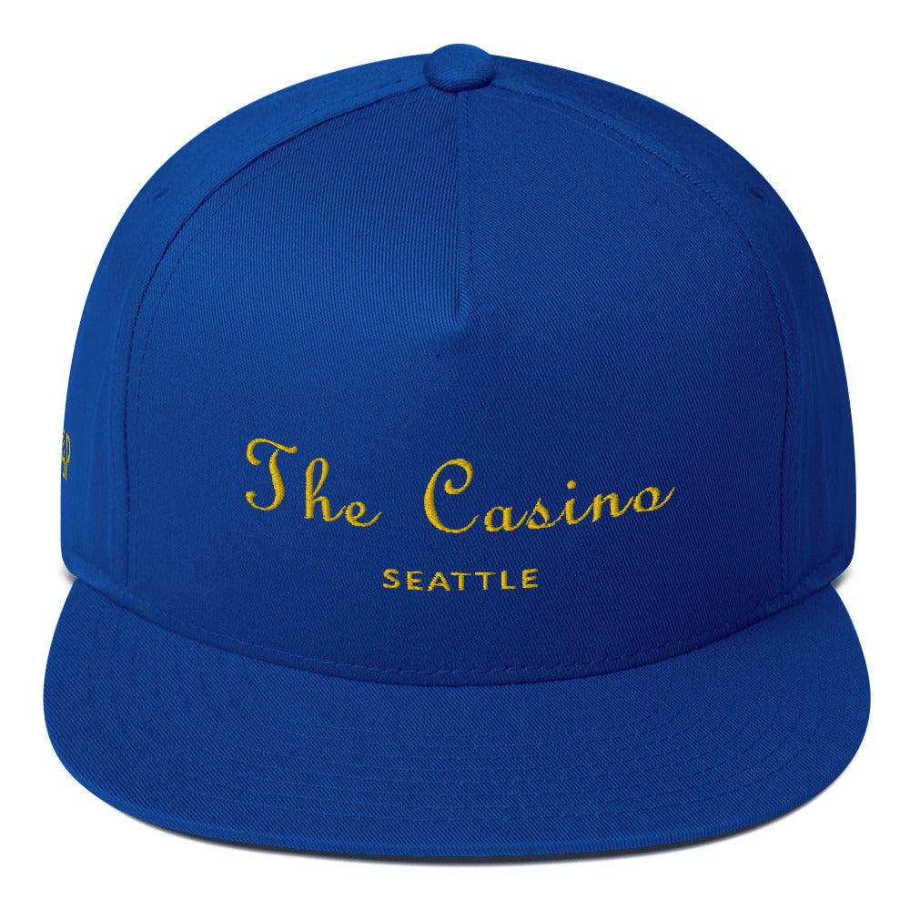 The Casino Seattle | Flat Bill Cap - Walt & Pete